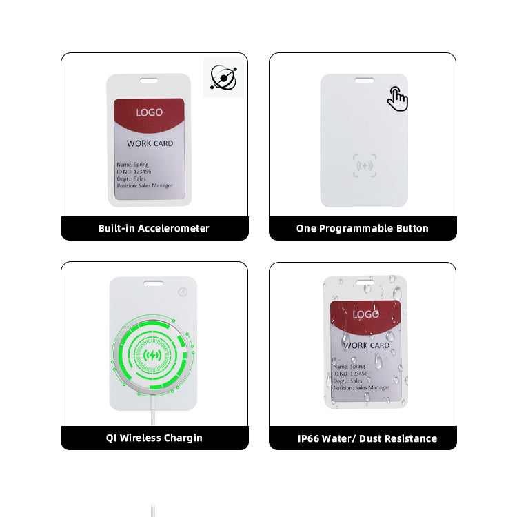E-Ink screen employee card