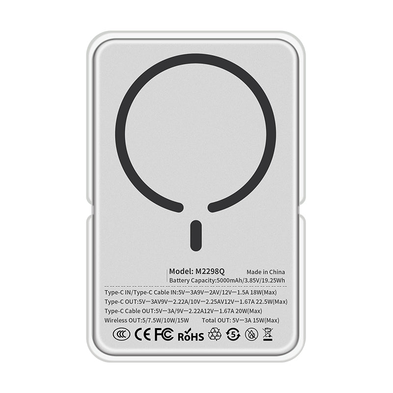Magnetic AI E-ink Power Bank