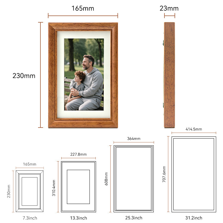4-color E-ink screen electronic photo frame