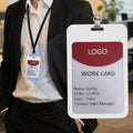 E-Ink screen employee card