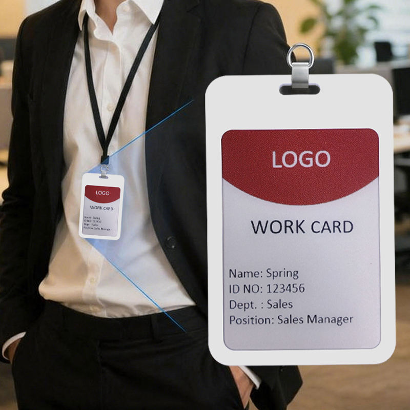 E-Ink screen employee card