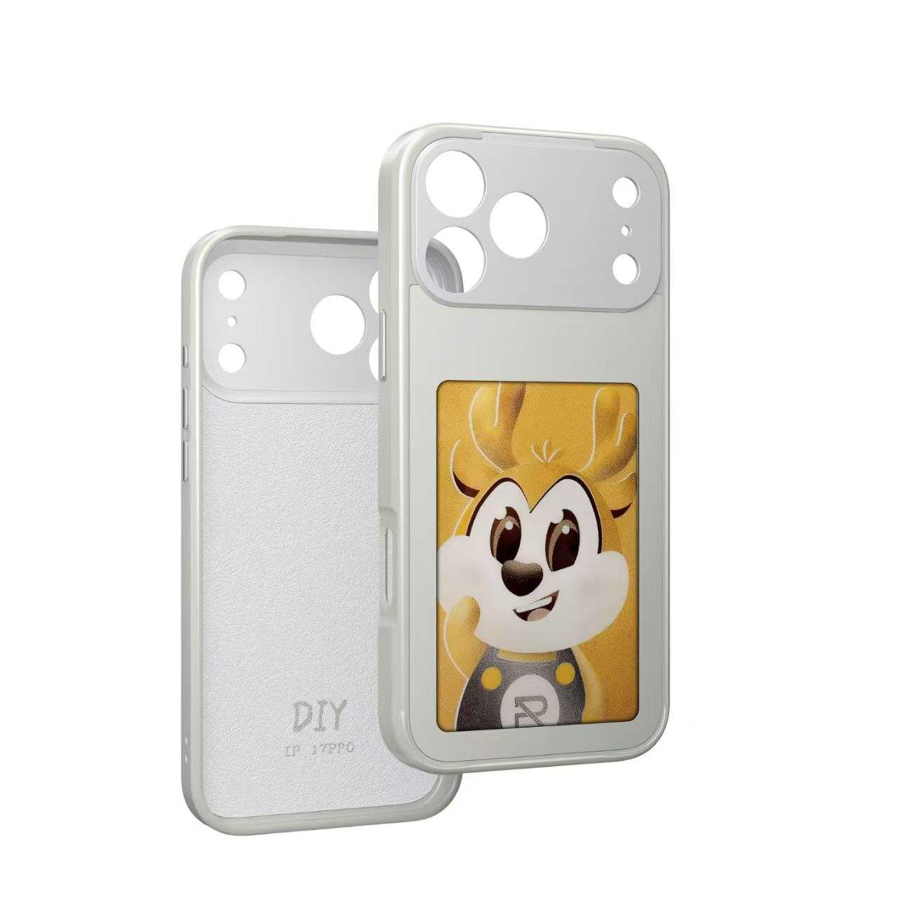 E-ink phone case for iPhone 17