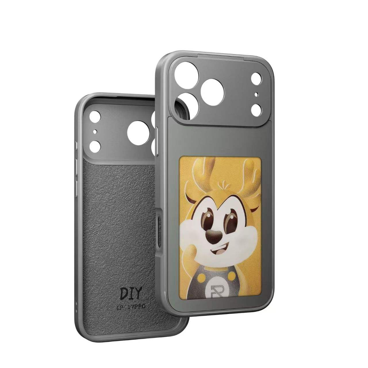 E-ink phone case for iPhone 17